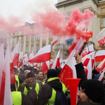 У Варшаві фермери розпочали масштабну акцію протесту