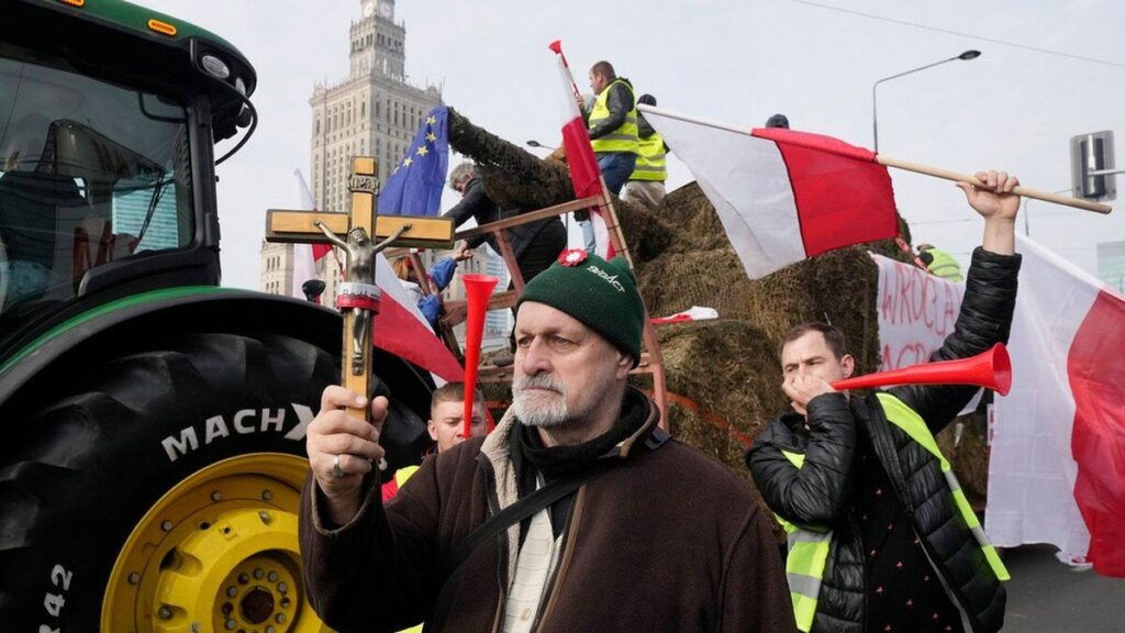 У Польщі фермери влаштовують великий страйк по всій країні