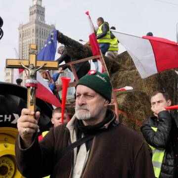 У Польщі фермери влаштовують великий страйк по всій країні