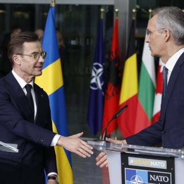 У Брюсселі відбулась офіційна церемонія приєднання Швеції до НАТО