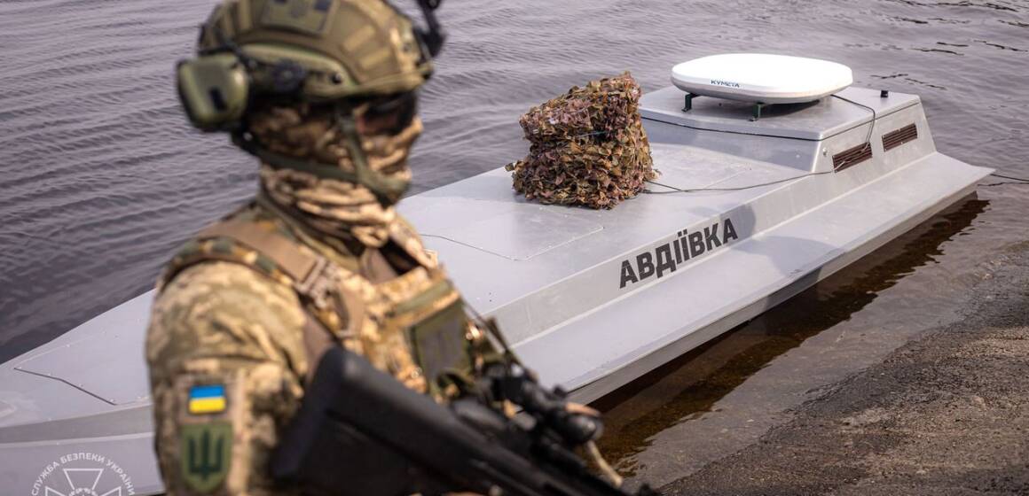 СБУ показала тестування першого дрону «Sea Baby» із тих, на які донатили українці (Відео)