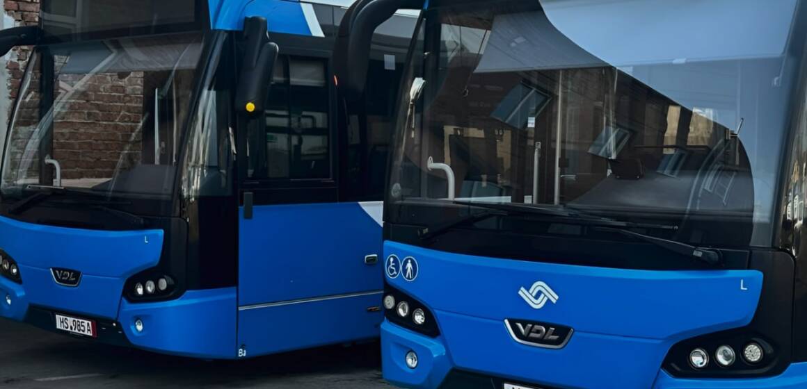 Автопарк Вінницької транспортної компанії поповнився двома автобусами VDL Citea