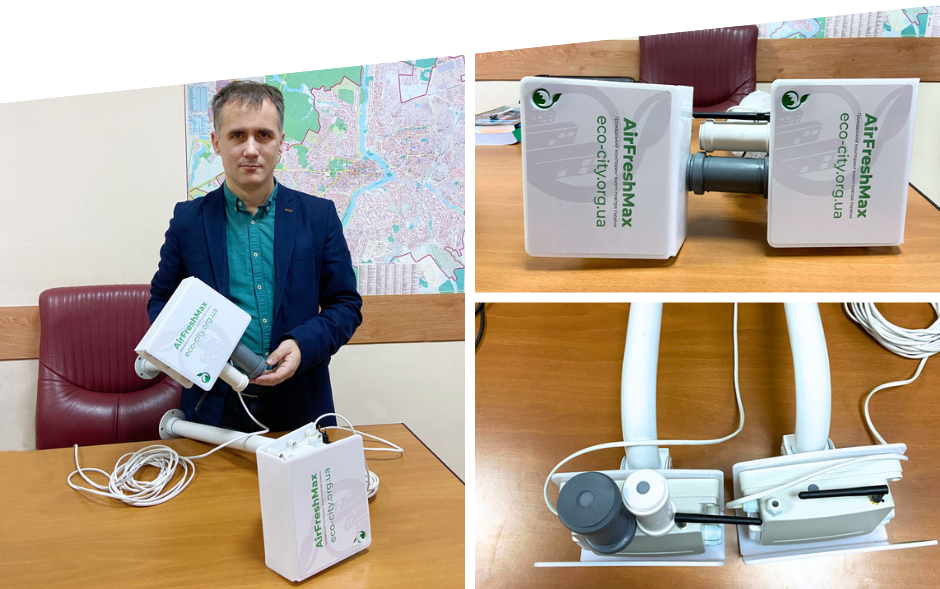 Вінниця отримала від міжнародних партнерів ще два комплекти дослідного обладнання для моніторингу якості повітря
