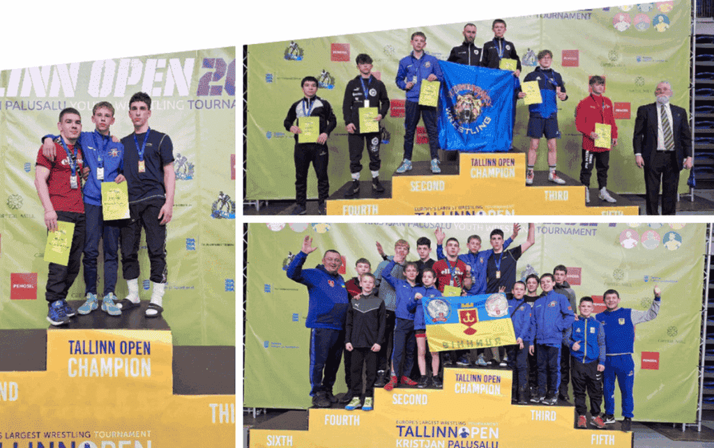 Вінницькі борці здобули дві срібні нагороди на турнірі Tallinn Open 2024