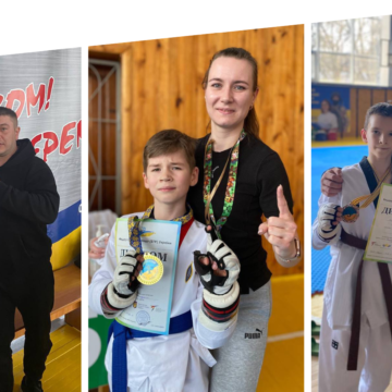 Вінницькі юні тхеквондисти з ДЮСШ №2 здобули золото, срібло та бронзу на Чемпіонаті України
