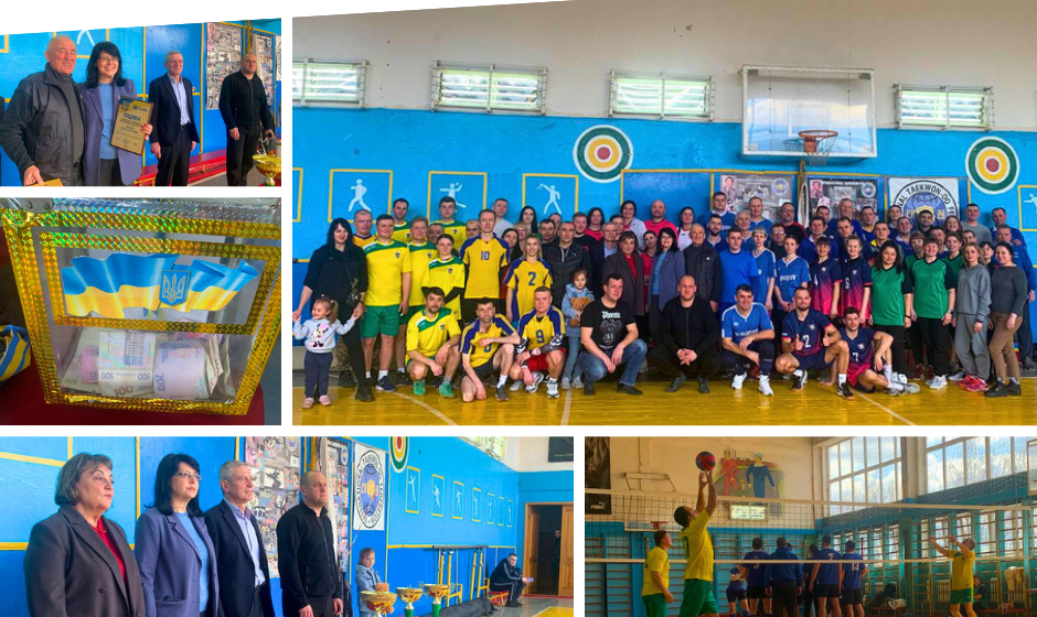 У Вінниці розпочався традиційний благодійний турнір із волейболу серед вчителів