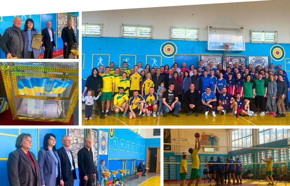 У Вінниці розпочався традиційний благодійний турнір із волейболу серед вчителів