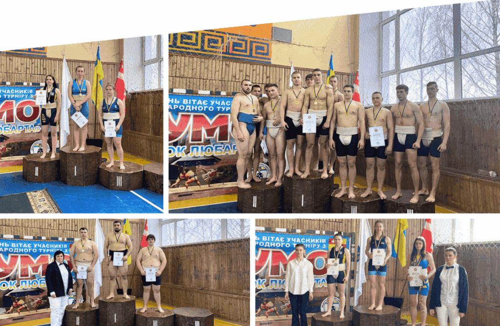 Вінничани вибороли 10 золотих, 8 срібних та 16 бронзових медалей на Чемпіонаті України із сумо