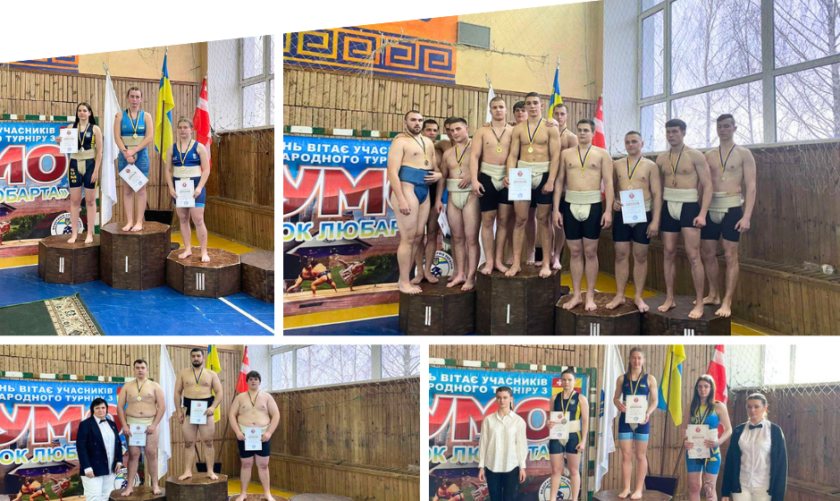 Вінничани вибороли 10 золотих, 8 срібних та 16 бронзових медалей на Чемпіонаті України із сумо