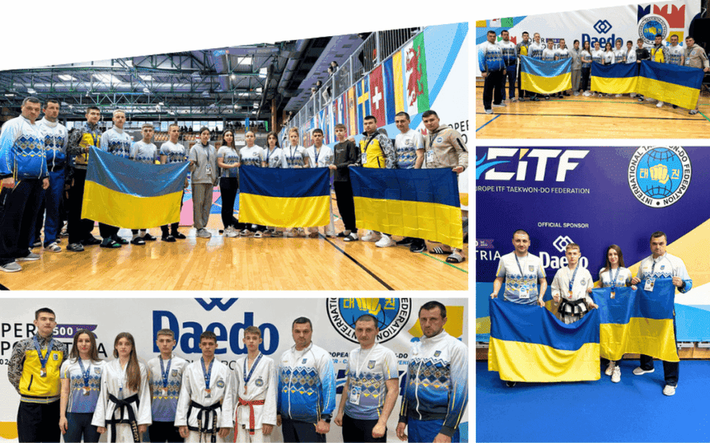 Вінницькі таеквондисти ІТФ здобули сім медалей на чемпіонаті Європи у Словенії