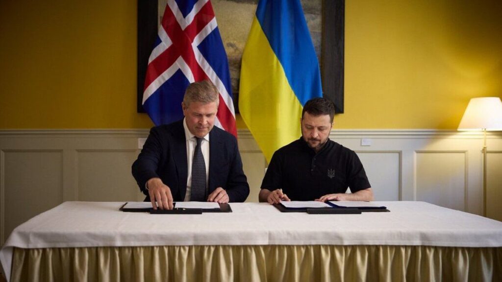 Україна та Ісландія уклали безпекову угоду