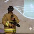 У Вінниці майбутнім пожежникам презентували перший в Україні симулятор віртуальної реальності