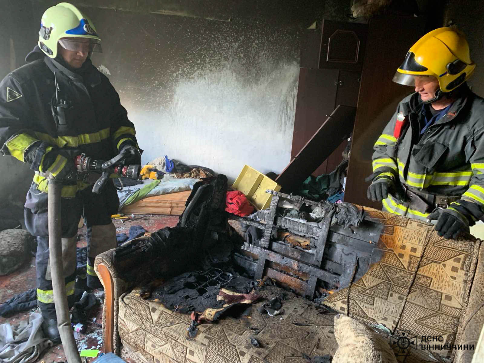 На Вінниччині з пожежі врятували 4-річну дитину