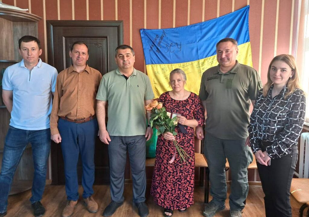 Жителька Вінниччини отримала почесне звання «Мати-героїня»