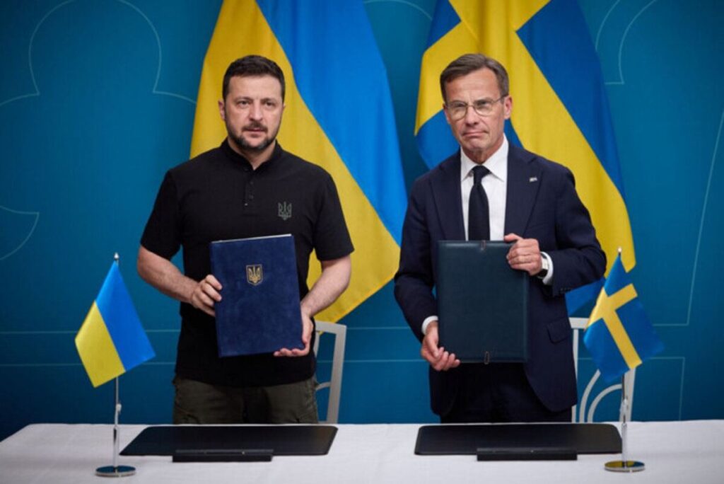 Україна та Швеція підписали безпекову угоду