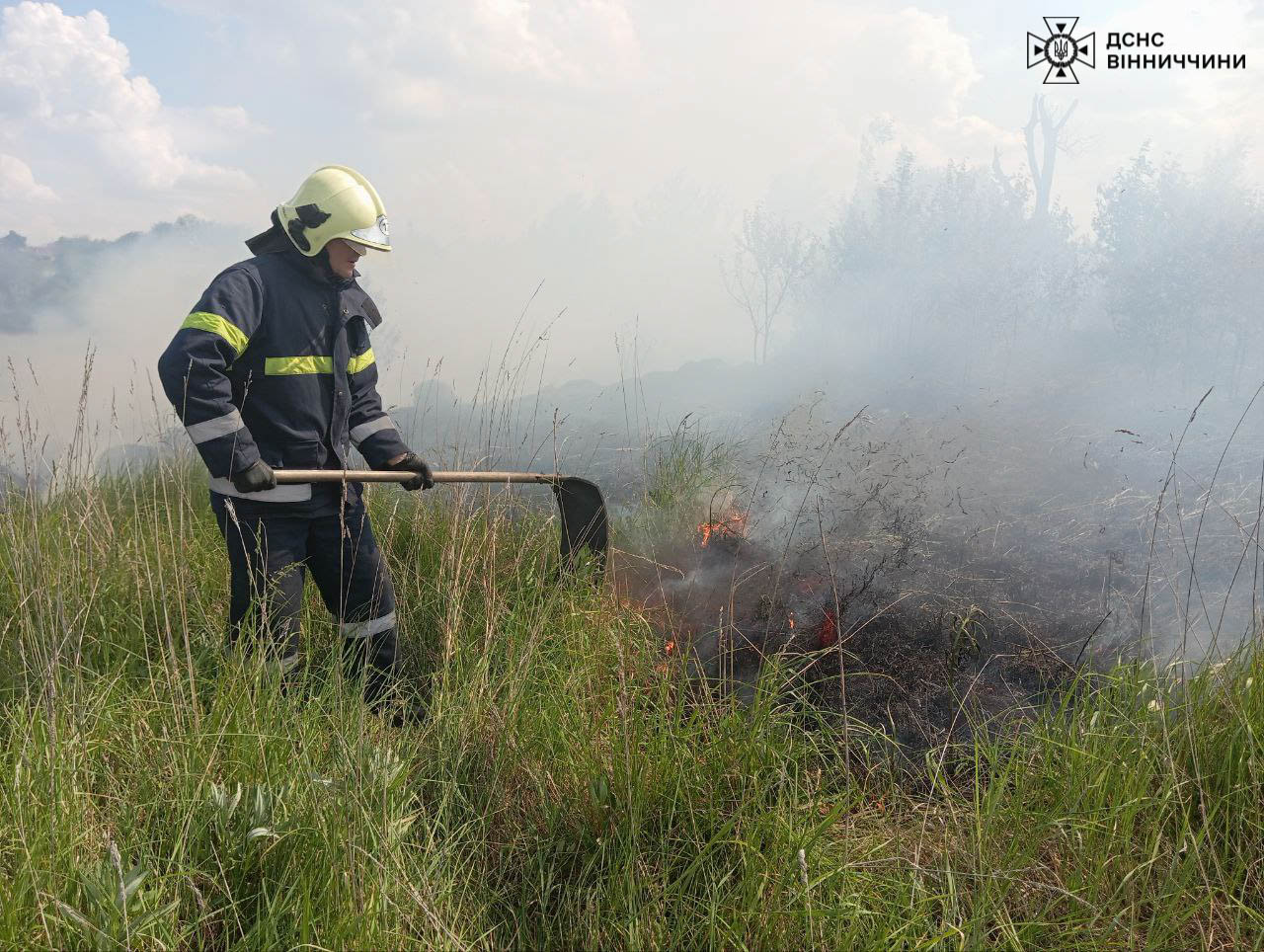 Впродовж минулої доби на Вінниччині ліквідували 9 пожеж в екосистемах
