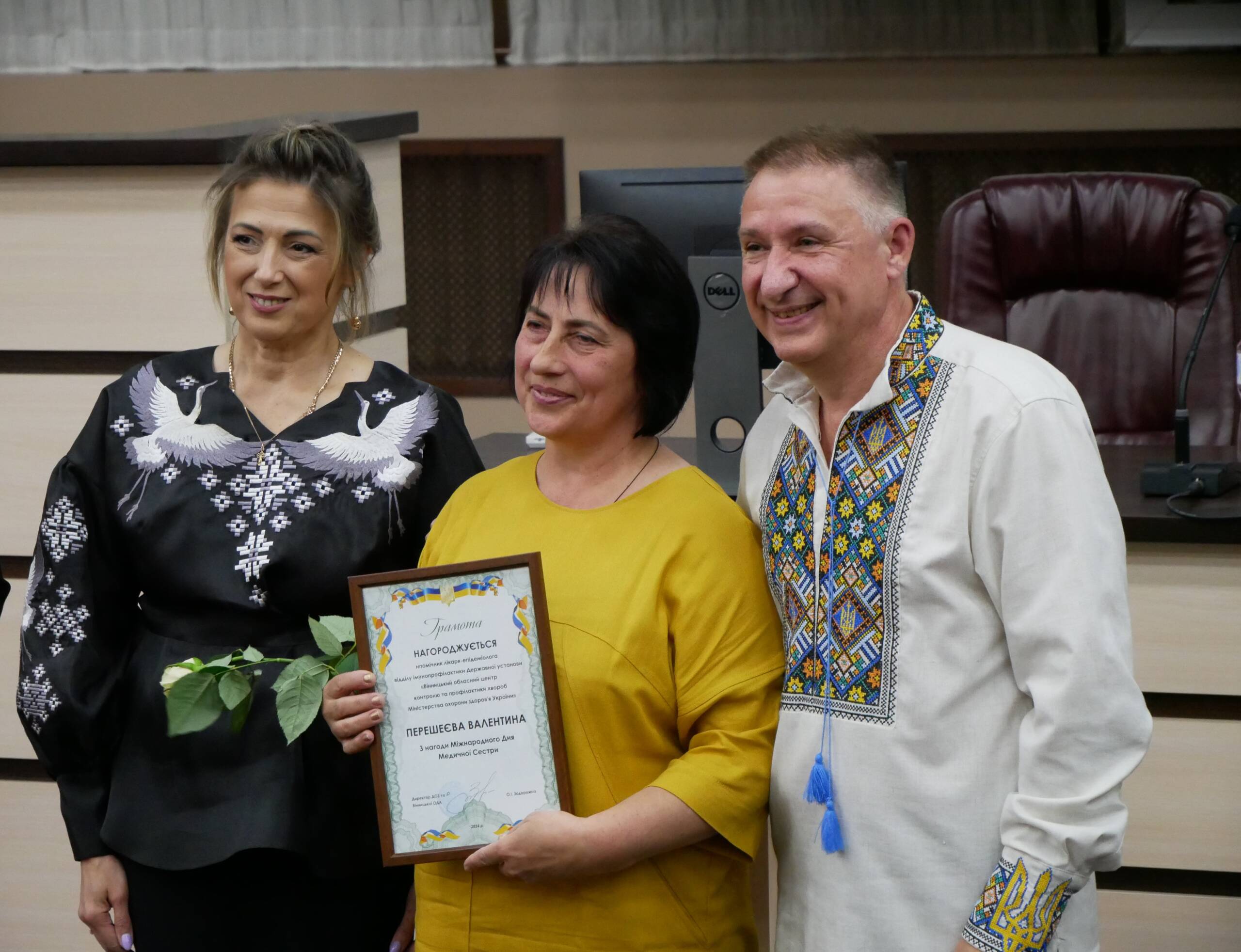 Медиків Вінниччини привітали із професійним святом напередодні Міжнародного дня медичних сестер