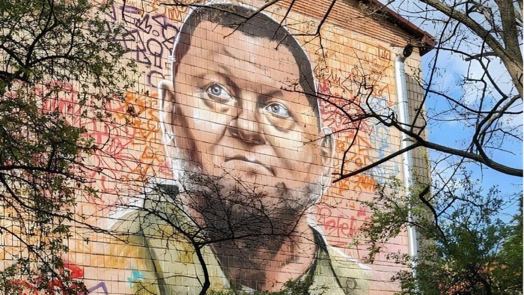 У Києві зявився рекордний мурал із зображенням Залужного
