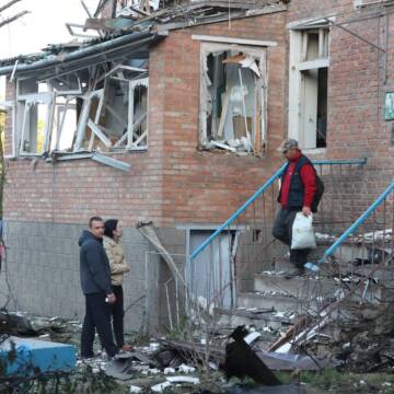 Внаслідок падіння уламків дрону на Вінниччині пошкоджено будинки та є потерпілі