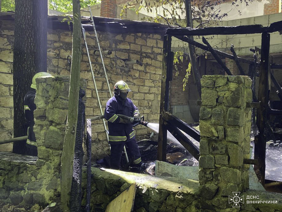 На Вінниччині внаслідок пожежі загинув пенсіонер