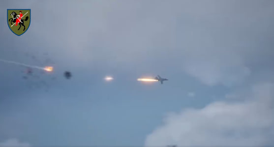 Військові 110 бригади ЗСУ знищили російський літак Су-25