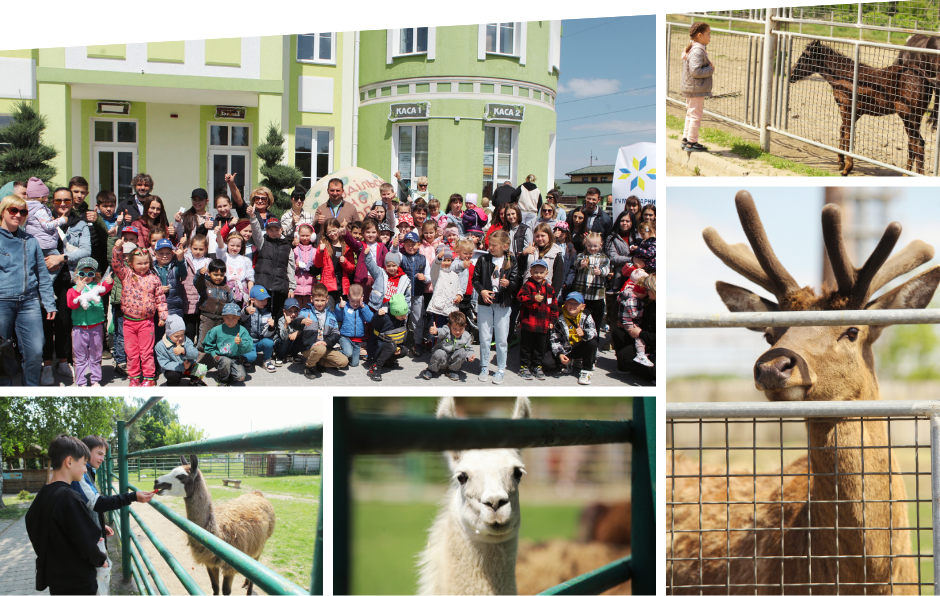 Турбота про наймолодших: Вінницький Гумштаб організував для дітей похід до зоопарку