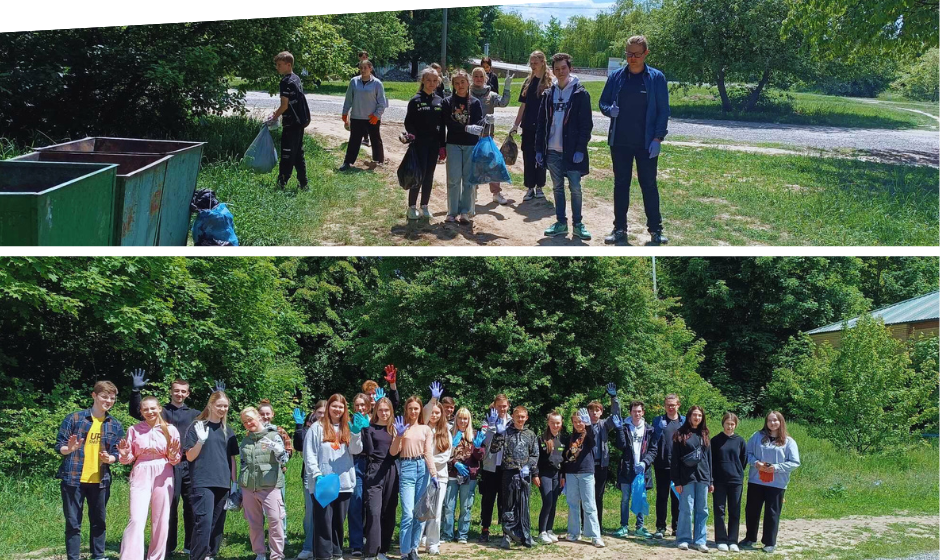 Зібрали 2,5 тисяч літрів сміття: вінницькі школярі прибрали Вишенський парк