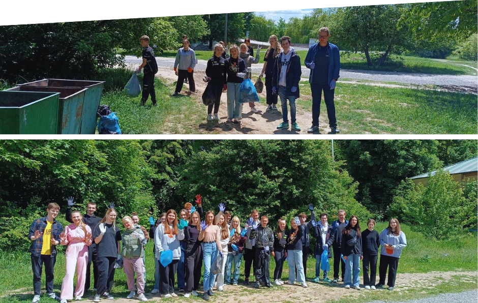 Зібрали 2,5 тисяч літрів сміття: вінницькі школярі прибрали Вишенський парк