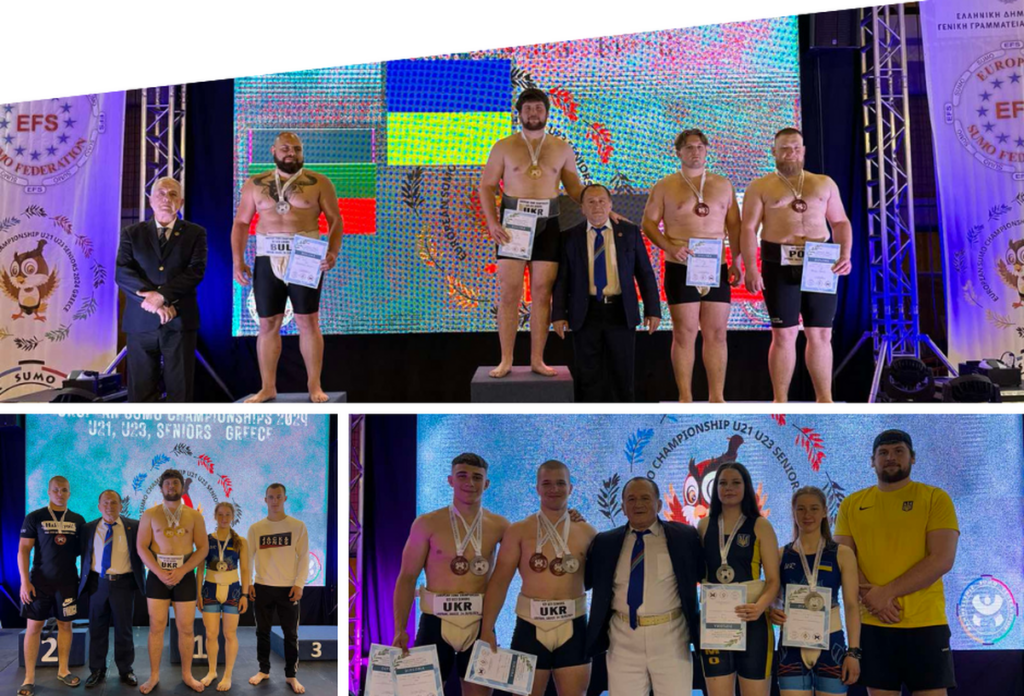 Вінницькі сумоїсти здобули перемоги на чемпіонаті Європи