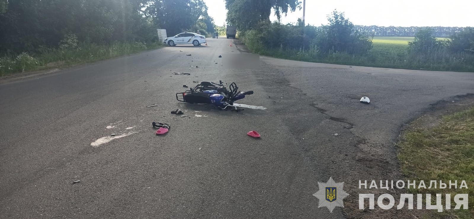 Смертельна ДТП у Теплику: загинув 17-річний мотоцикліст