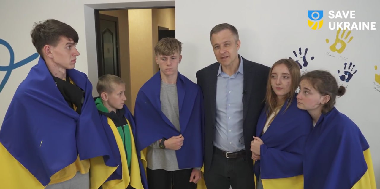 В Україну повернули пʼятьох депортованих дітей-сиріт