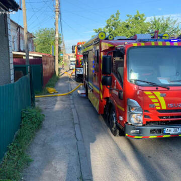 У Вінниці сталася пожежа в житловому будинку