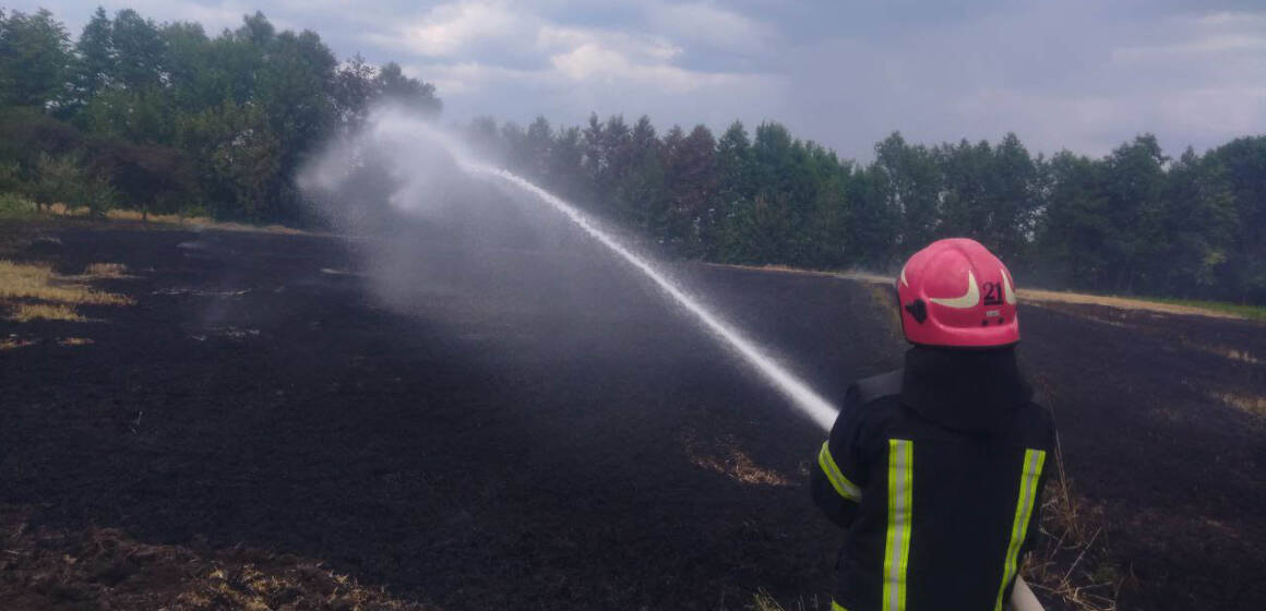 На Вінниччині за добу ліквідували 13 пожеж