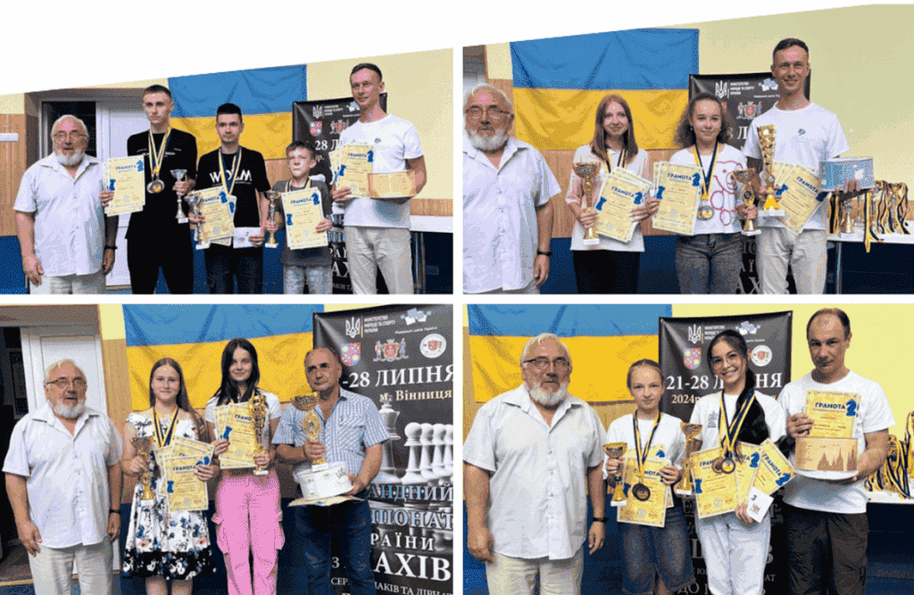 Вінничани відзначились на чемпіонаті України з шахів