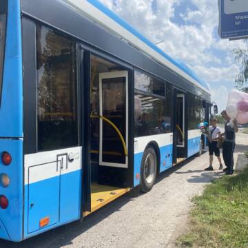 У Вінниці запустили новий тролейбусний маршрут