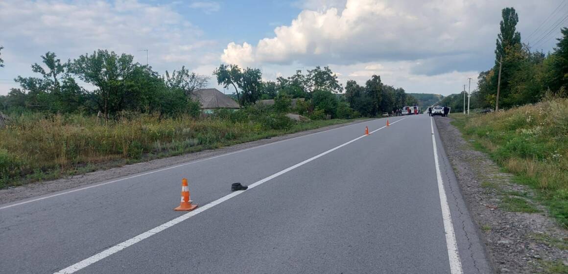 У Тульчинському районі п’яний водій збив пішохода