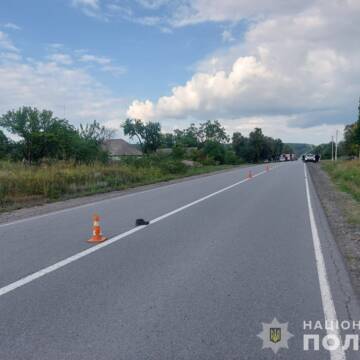 У Тульчинському районі п’яний водій збив пішохода