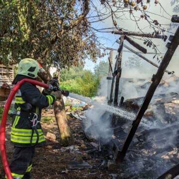 Три тонни сіна згоріло на Вінниччині через недопалок