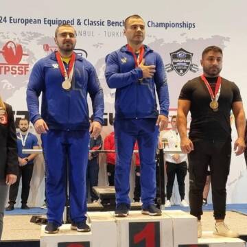 Вінничанин став абсолютним чемпіоном Європи з жиму лежачи