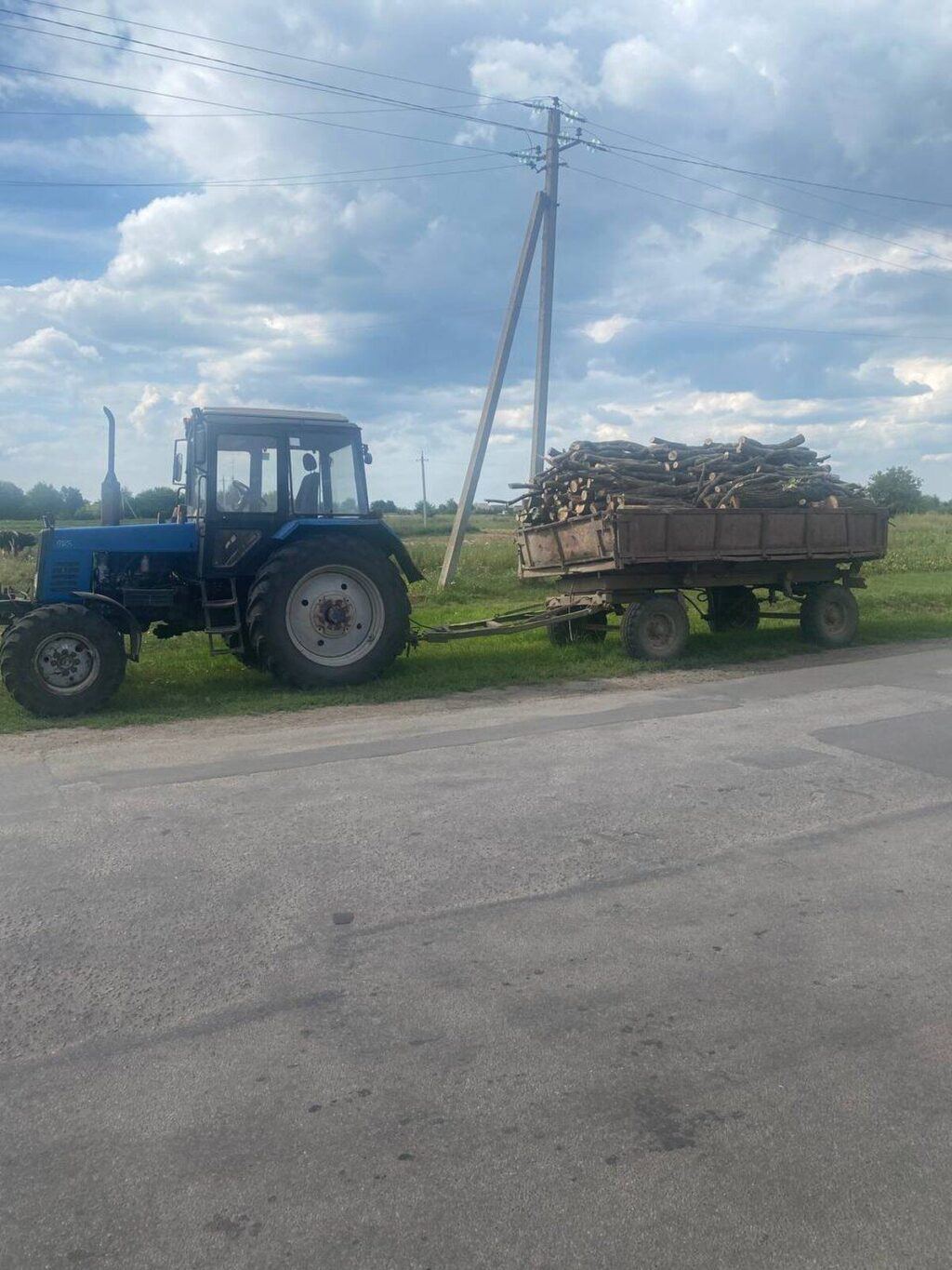 На Вінниччині «зловили» чоловіка, який перевозив деревину без документів