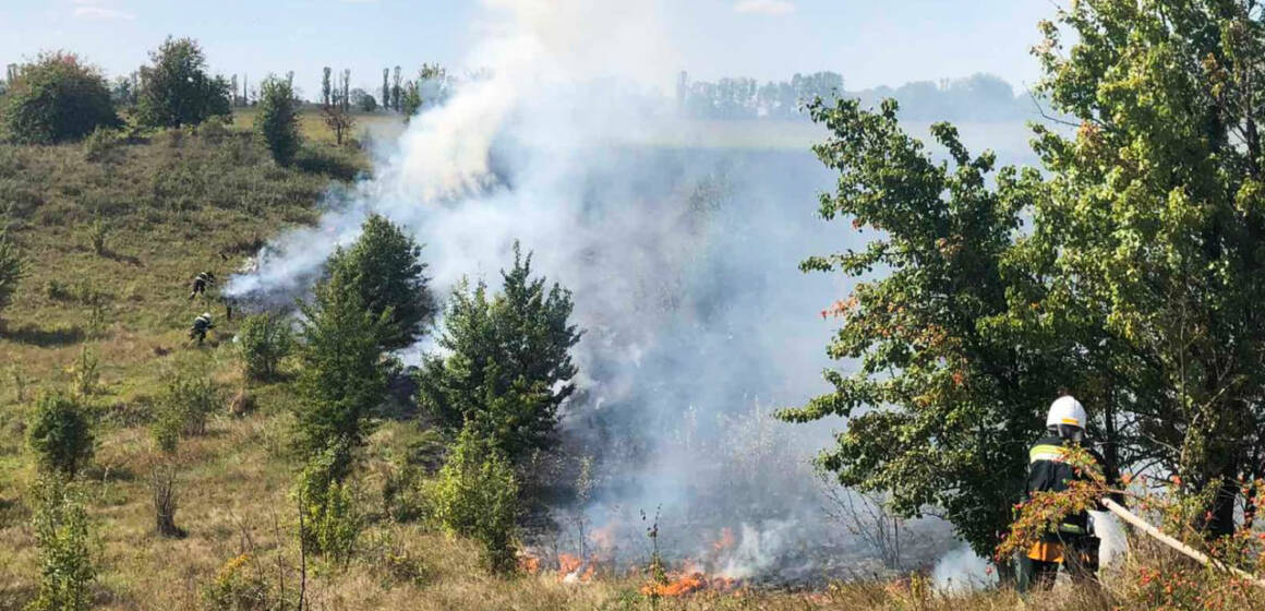 Вінницькі рятувальники за добу ліквідували 34 пожежі