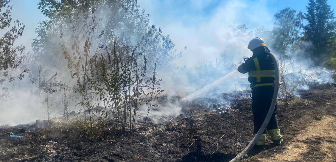 Минулої доби на Вінниччині рятувальники ліквідували 24 пожежі