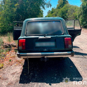 У Гайсинському районі поліцейські затримали  автокрадія: подробиці