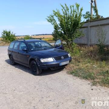 На Гайсинщині поліція затримала викрадача автомобіля: подробиці