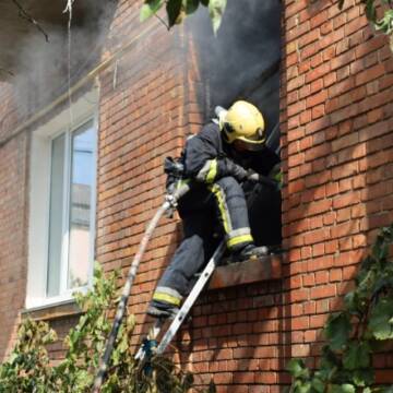 Рятувальники ліквідували займання в житловому будинку у Вінниці