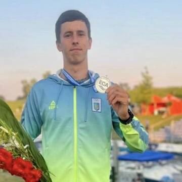 Вінничанин здобув “срібло” на Чемпіонаті Європи з веслувального слалому