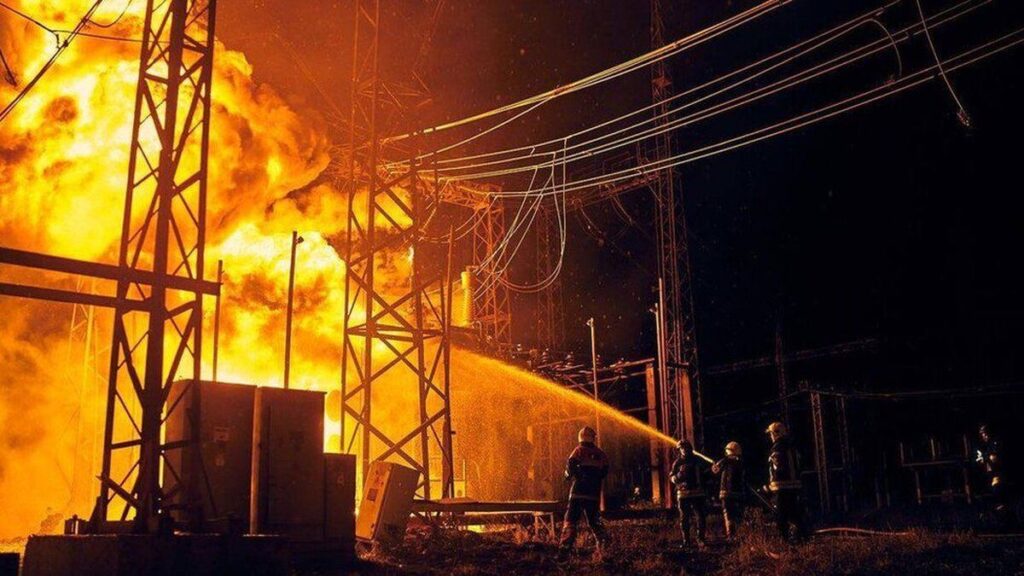росія зруйнувала всі українські ТЕС