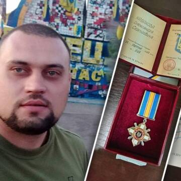 Олександр Кабаков із Вінниччини отримав “Золотий Хрест”