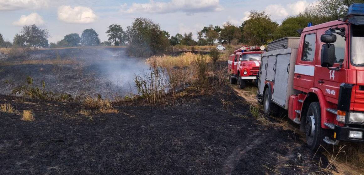 На Вінниччині за добу рятувальники ліквідували 43 пожежі