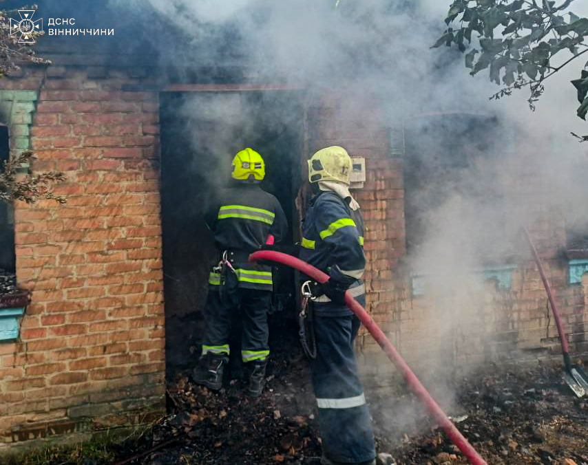 На Вінниччині в пожежі загинув чоловік